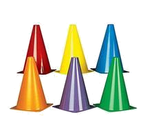 12 Colorful Cones 12 Colorful Cones